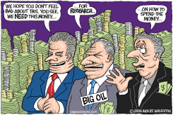 BIG OIL PROFITS  by Monte Wolverton