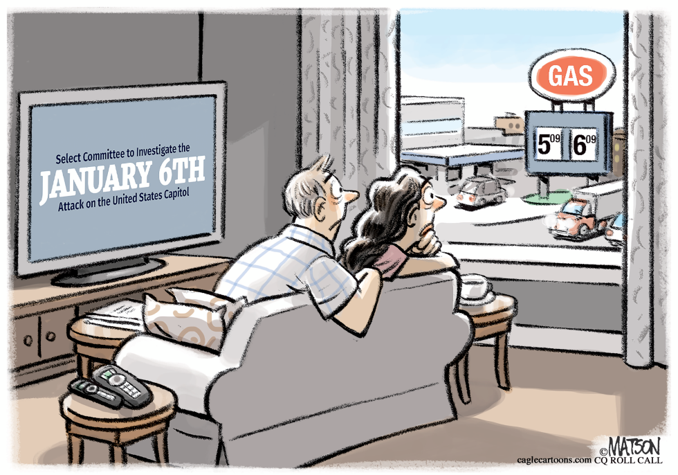 High Gas Prices Distract from January 6 Hearings