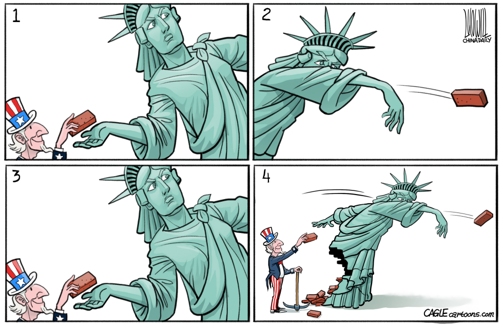 America only hurts itself
