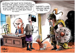 PUTIN'S HISTORY LESSON by Dave Whamond