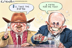 FIFTH AMENDMENT EASTMANFIFTH VODKA GIULIANI by Ed Wexler