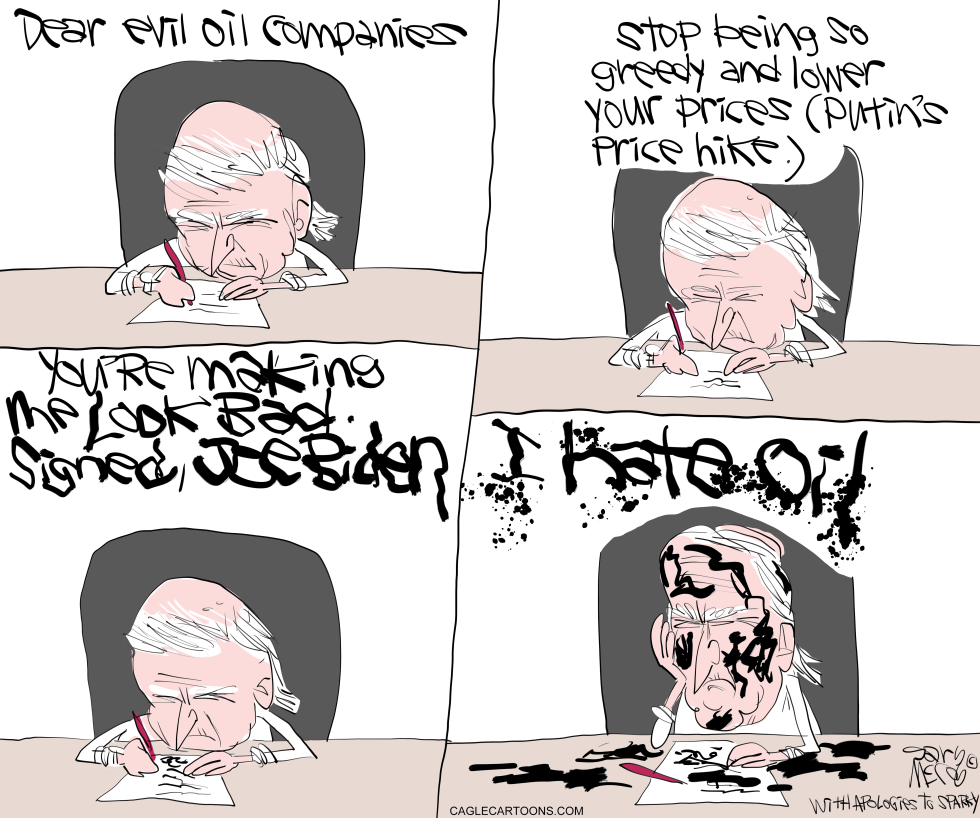 Biden Blames Oil Companies