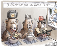 THE THREE BEARS by Adam Zyglis