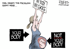 ERGO NOT YOUR CHOICE  by Rivers