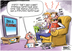 MORE SHORTAGES by Dave Whamond