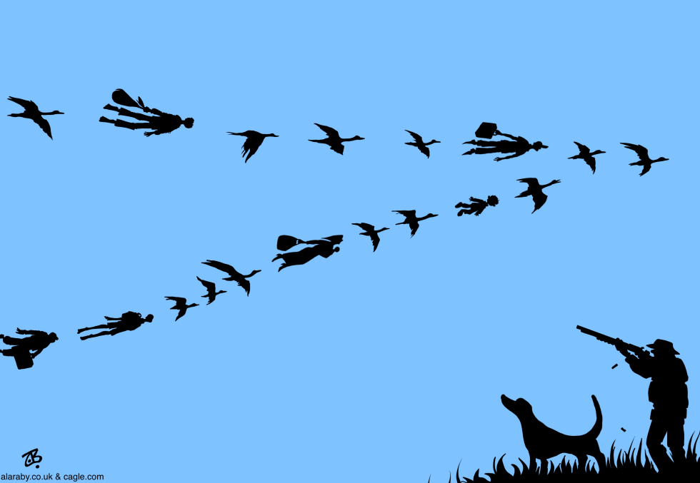 Migrant birds