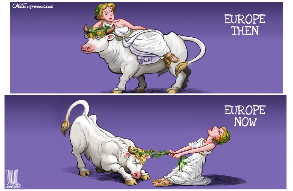 Europe then and now