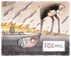 BUNKER MENTALITY by Adam Zyglis