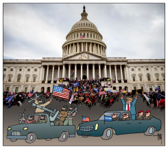 CAPITOL RIOT HEARING by Arend van Dam