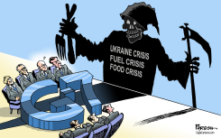 G-7 IN MUNICH by Paresh Nath