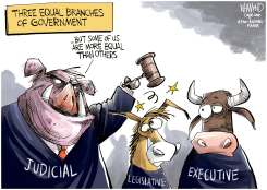 THREE EQUAL BRANCHES by Dave Whamond
