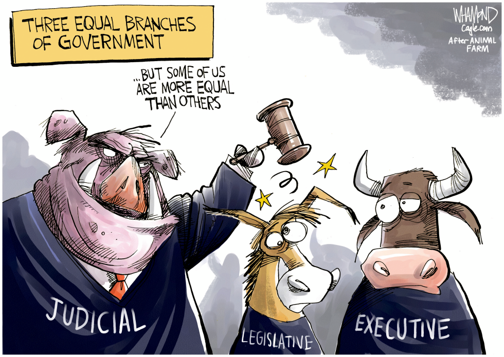 Three Equal Branches