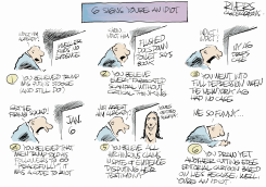 SIX SIGNS YOU’RE AN IDIOT by Rivers