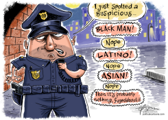 POLICE DISCRIMINATION by Guy Parsons