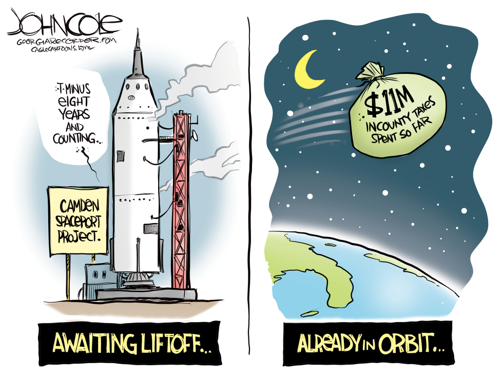 GEORGIA Camden County spaceport spending
