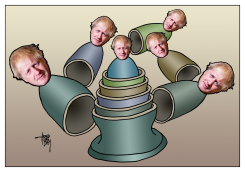 POLITICAL REVIVAL by Arend van Dam