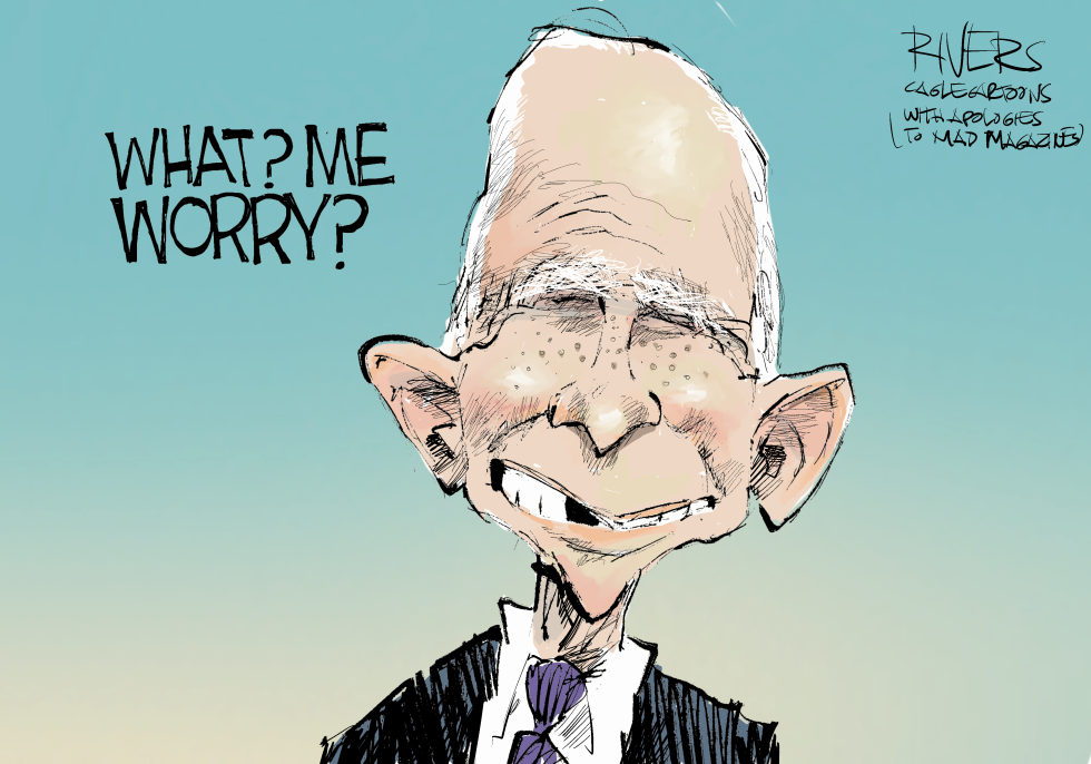 Me worry?