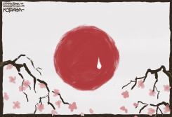 RIP SHINZO ABE by Jeff Koterba