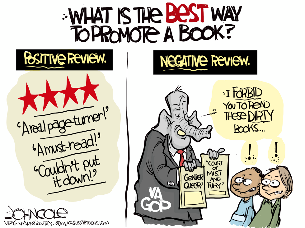 VIRGINIA 'Obscene' books