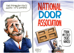 DOOR CONTROL NOT GUN CONTROL by Dave Whamond