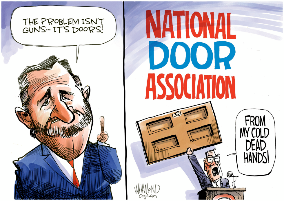 Door control not gun control