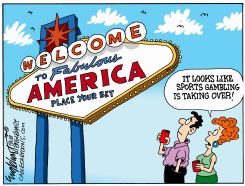 LEGALIZED SPORTS BETTING by Bob Englehart