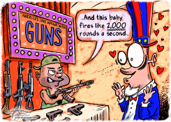 GUNS, GUNS, GUNS by Guy Parsons