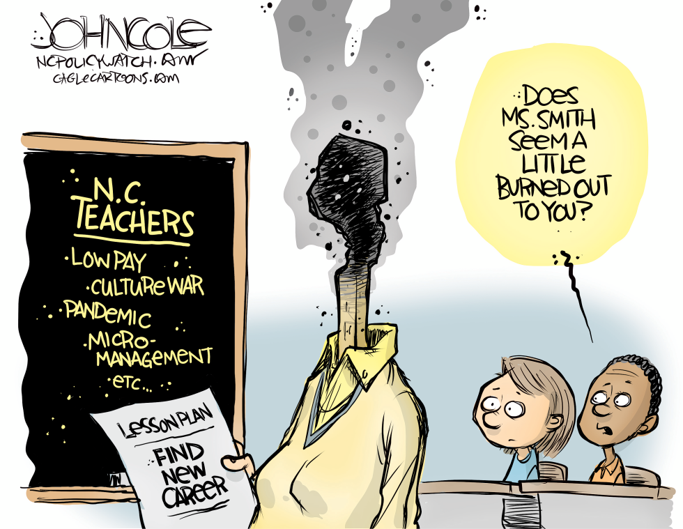 NORTH CAROLINA Teacher burnout