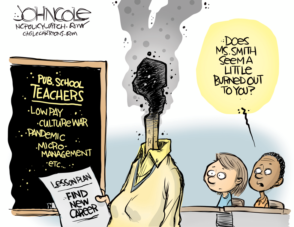 NATIONAL Teacher burnout