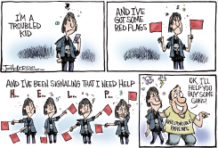 RED FLAGS by Joe Heller
