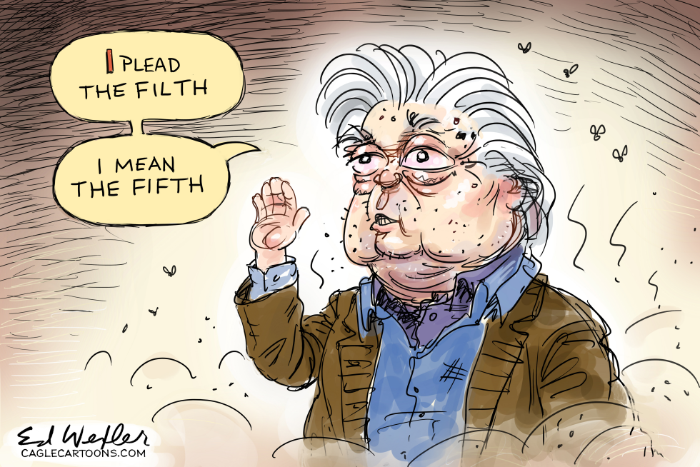 Bannon Pleads The Filth