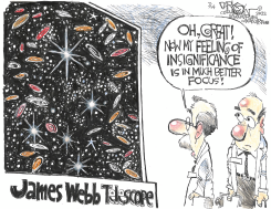 WEBB TELESCOPE CLARITY by John Darkow