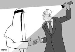 BIDEN MEETS THE ARABS by Rainer Hachfeld