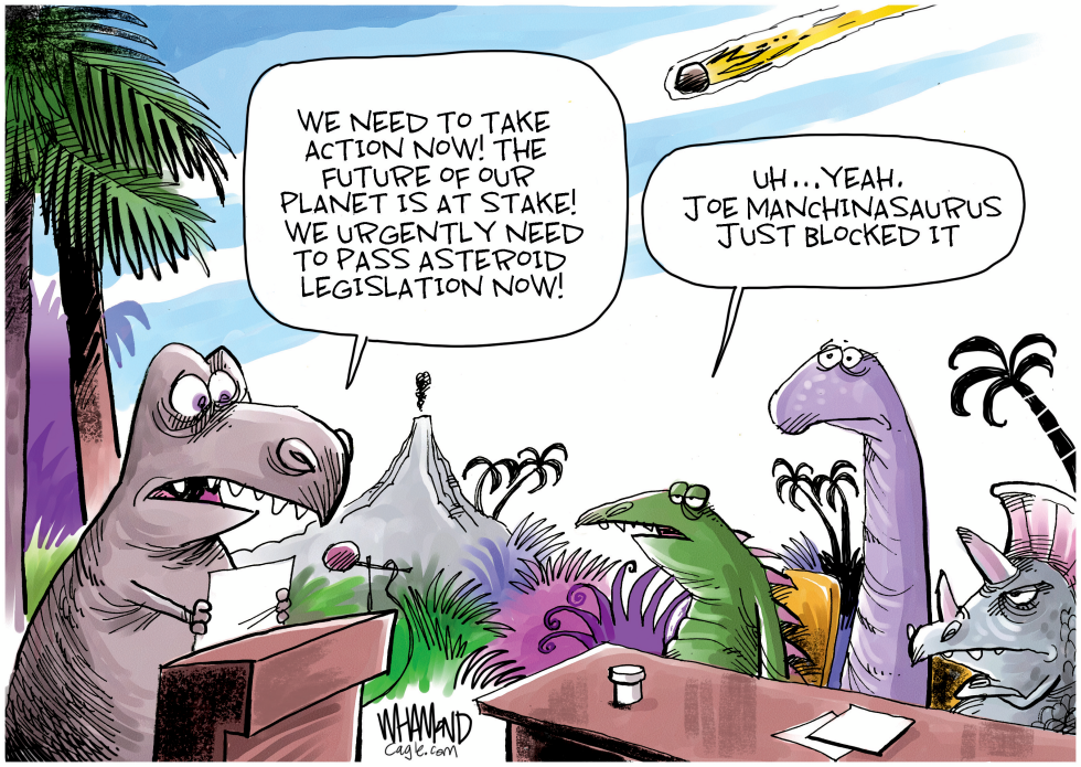 Manchin the DINO blocks climate bill