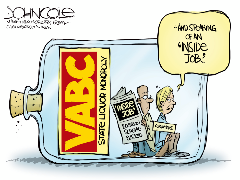 VIRGINIA VABC state liquor monopoly