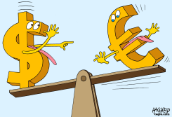 WEAKENED EURO by Rainer Hachfeld