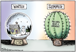 HEAT & DROUGHT by Joe Heller