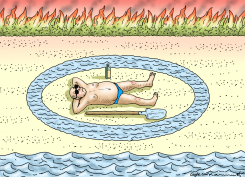 BEACH HOLIDAY by Marian Kamensky