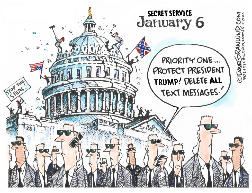 Secret Service deleted texts