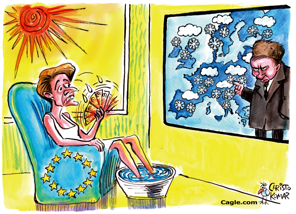 Hot summer in Europe