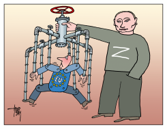 PUPPET OF PUTIN by Arend van Dam