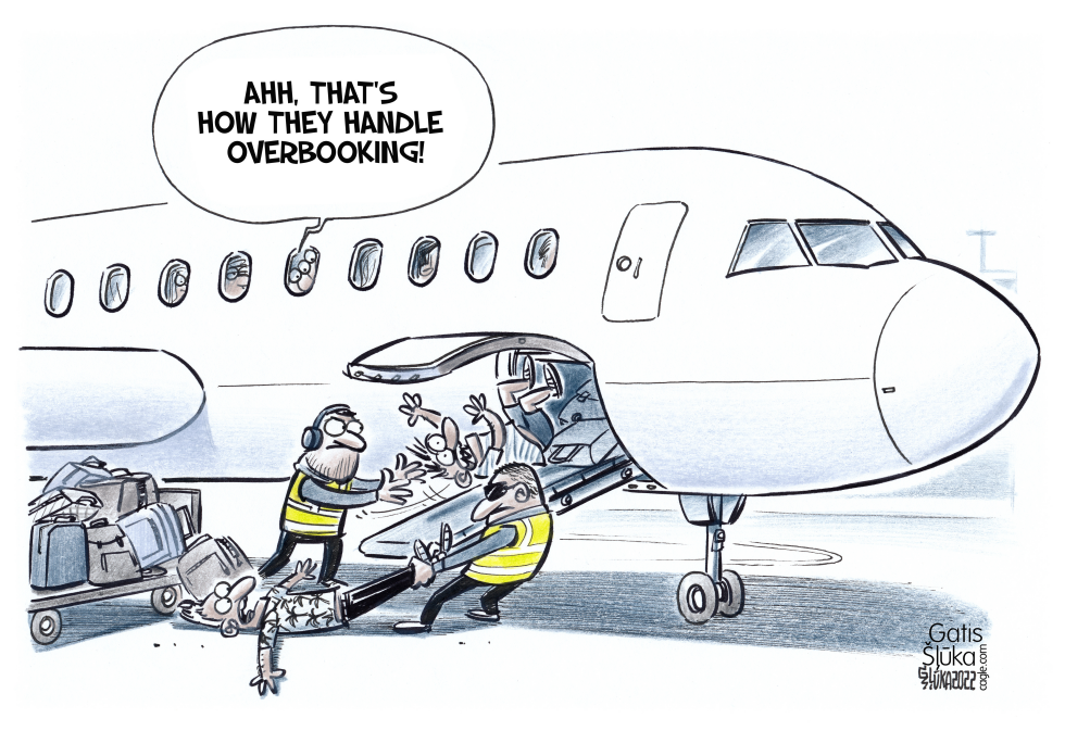 Overbooked flight