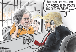 BANNON AND TRUMP by Jeff Koterba