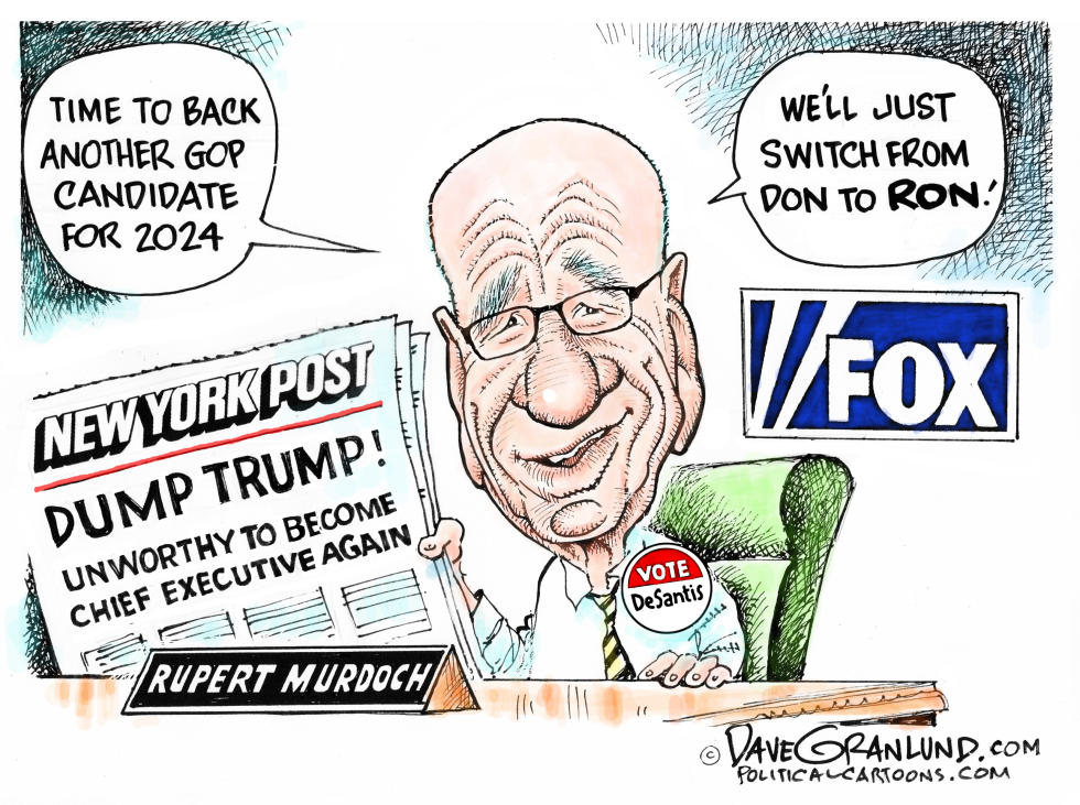 Murdoch dumps Trump