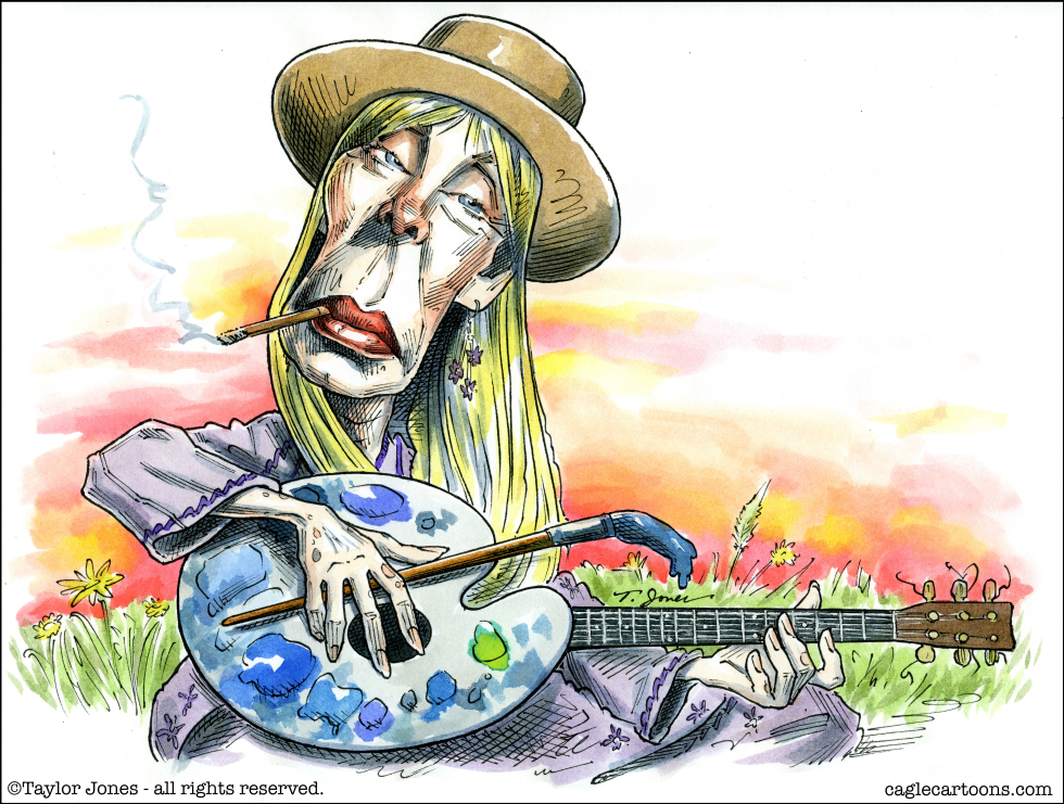 Joni Mitchell returns to the stage