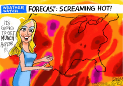 SCREAMING HOT by Pat Bagley