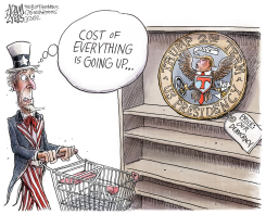 INFLATION PROBLEM by Adam Zyglis