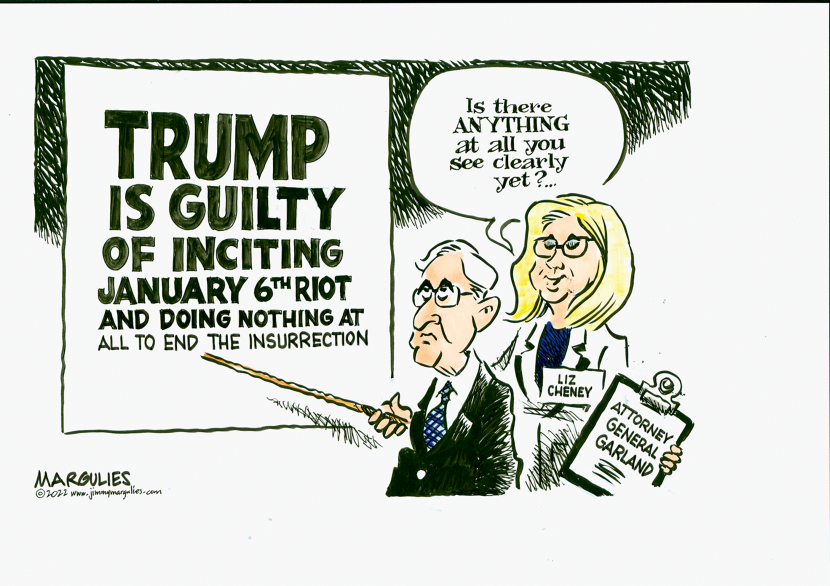 Attorney General Garland and Trump