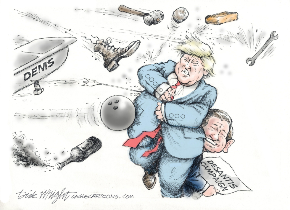 DeSantis Benefits From Trump Attacks