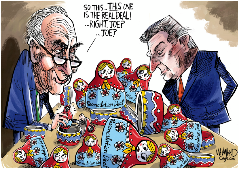 Manchin and Schumer reach the real deal